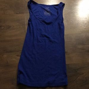 Blue tank